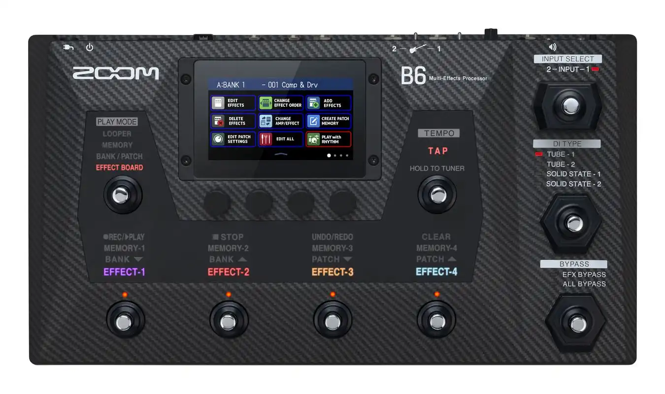 Zoom B6 Bass FX